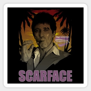 Tony Montana - SCARFACE Sticker